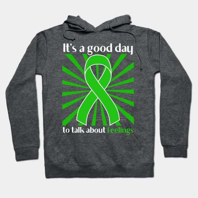 It's a good day to talk about feelings Hoodie by Lolane